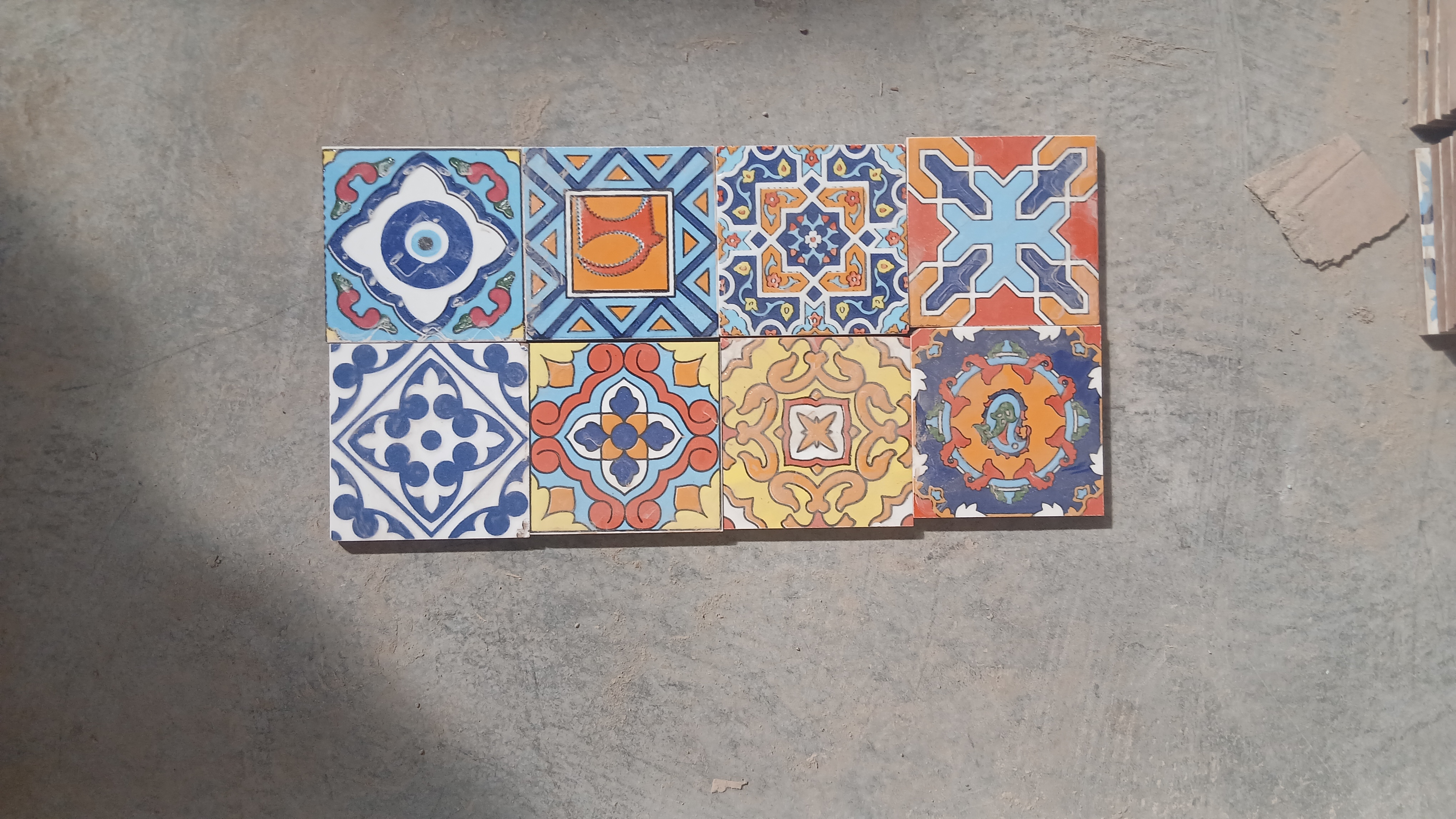 کاشی سنتی و هفت رنگ