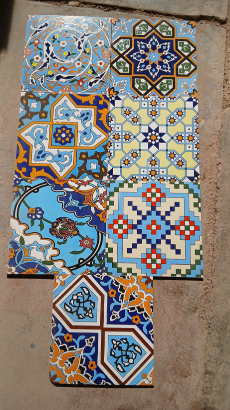 کاشی سنتی و هفت رنگ